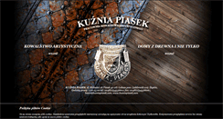 Desktop Screenshot of kuzniapiasek.com